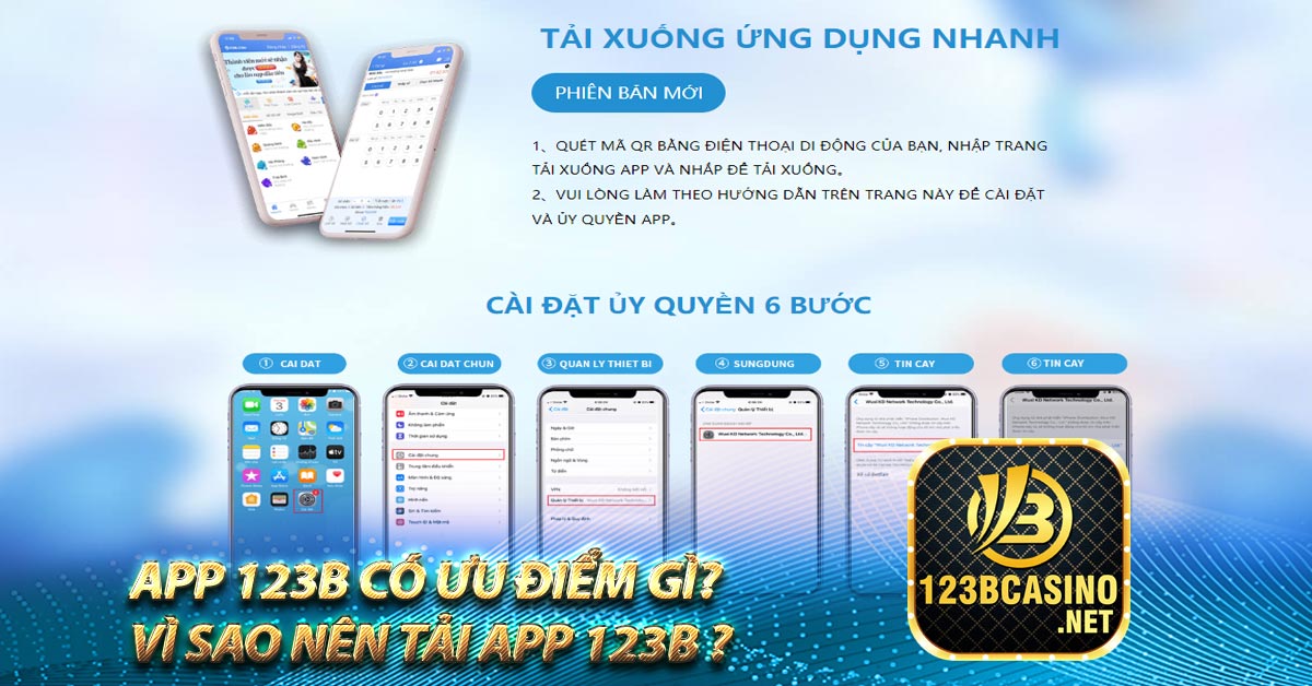 App 123b có ưu điểm gì? Vì sao nên tải app 123b ?