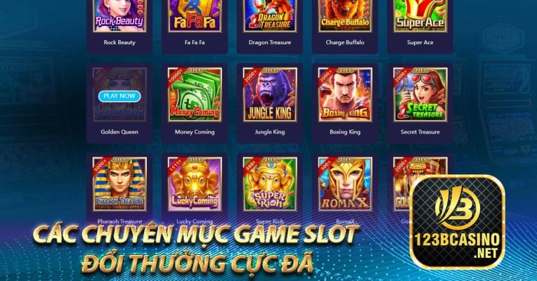 Các chuyên mục game slot đổi thưởng cực đã