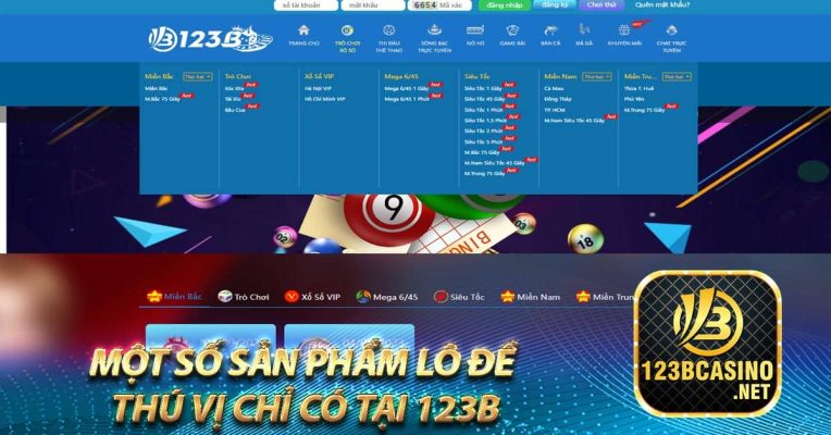 Một số sản phẩm lô đề thú vị chỉ có tại 123b